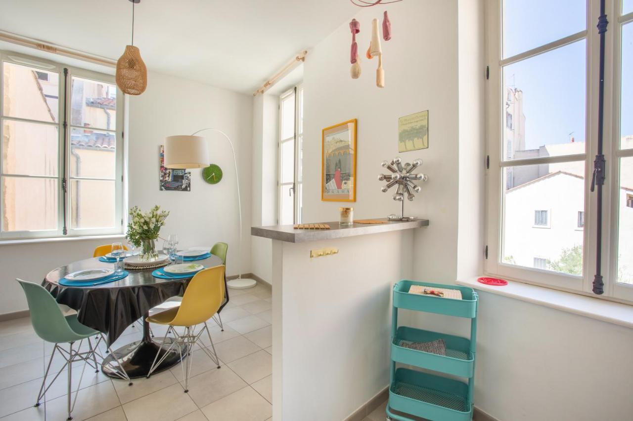L'Olivier - Bel Appartement Au Calme A 2 Pas Du Vieux Port Marsilia Exterior foto